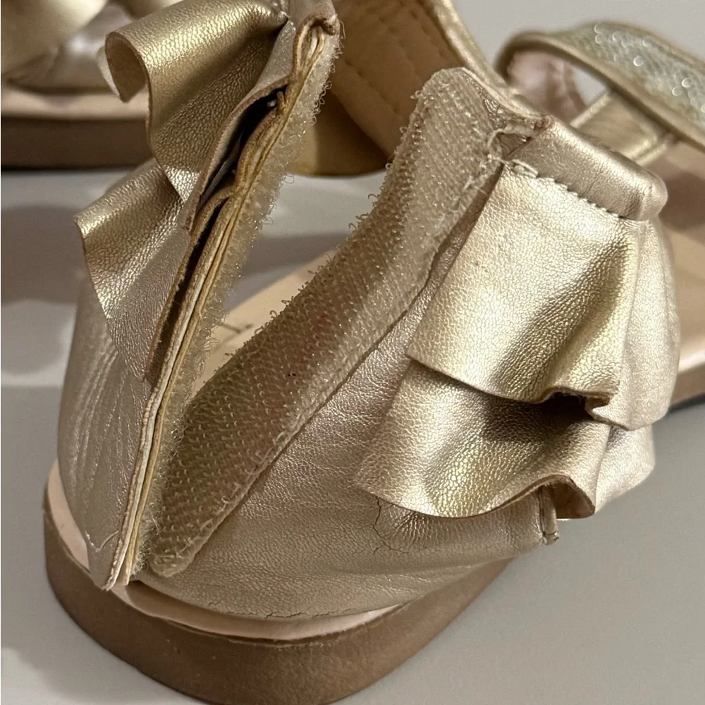 Girl's The Doll Maker Ruffle Sandals